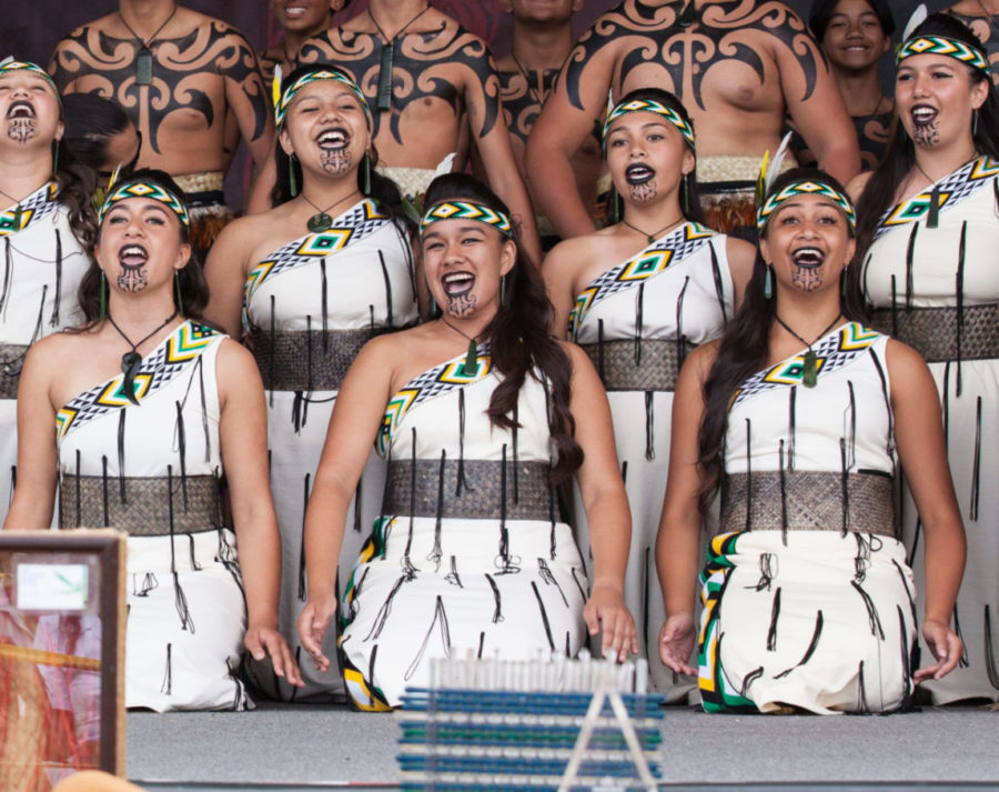 Ria Performing At ASB Polyfest 2017 (middle)