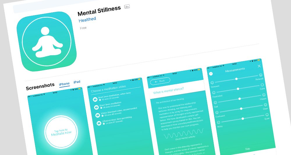 Mental Stillness App