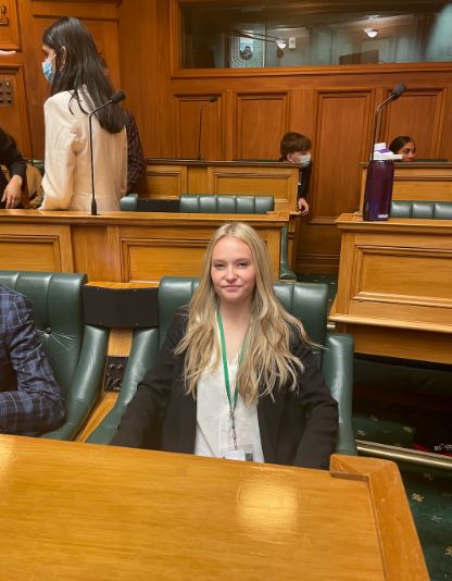 Springs student at Youth Parliament