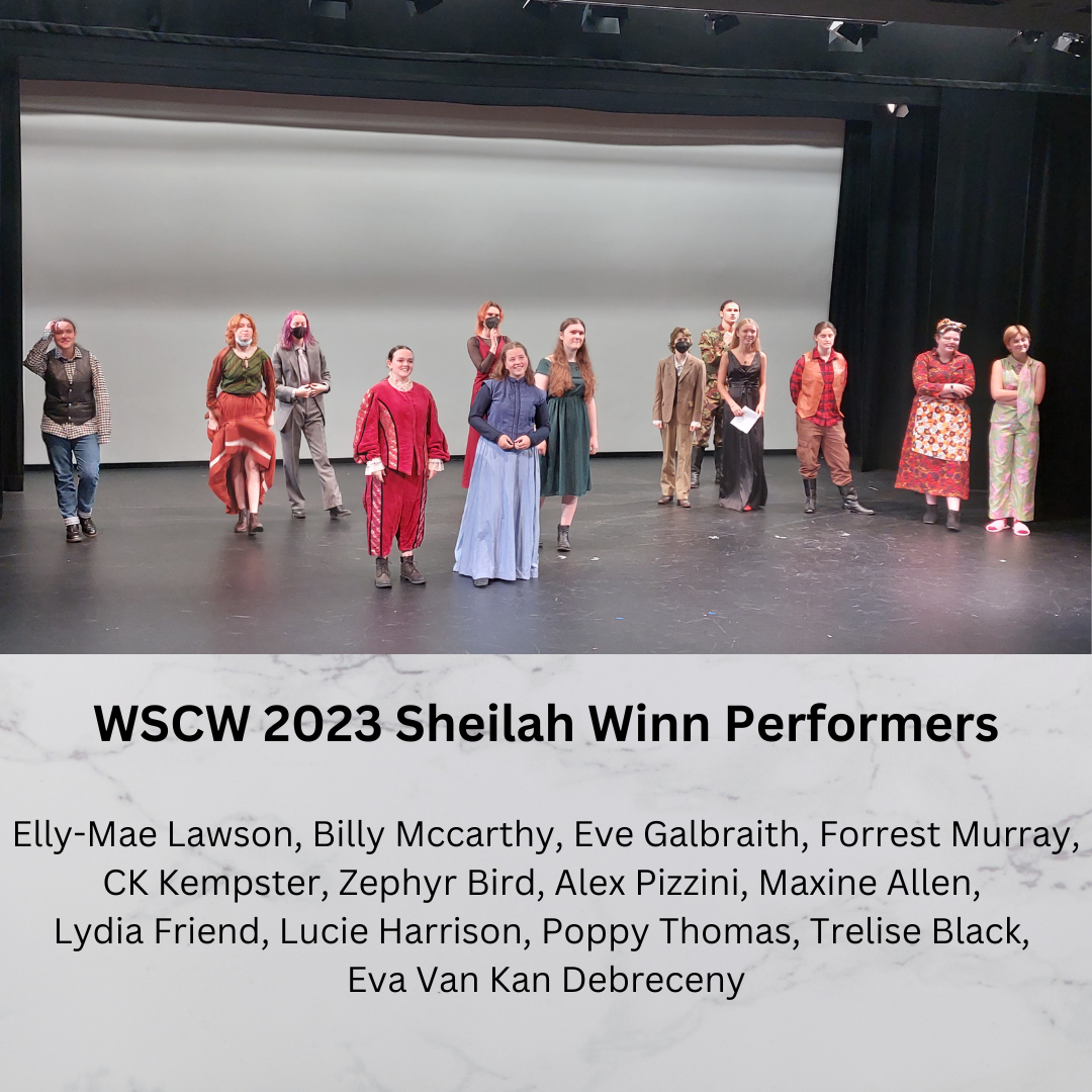 Sheilah Winn Regional Shakespeare Festival 2023