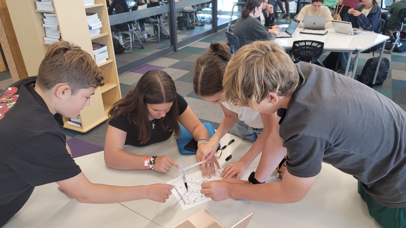 Encouraging collaboration in maths classes – Western Springs College