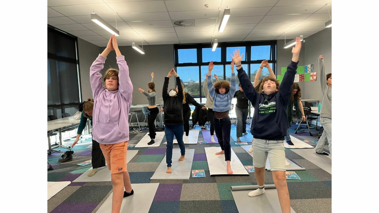 Students Complete 6-Week Yoga Programme for Wellbeing